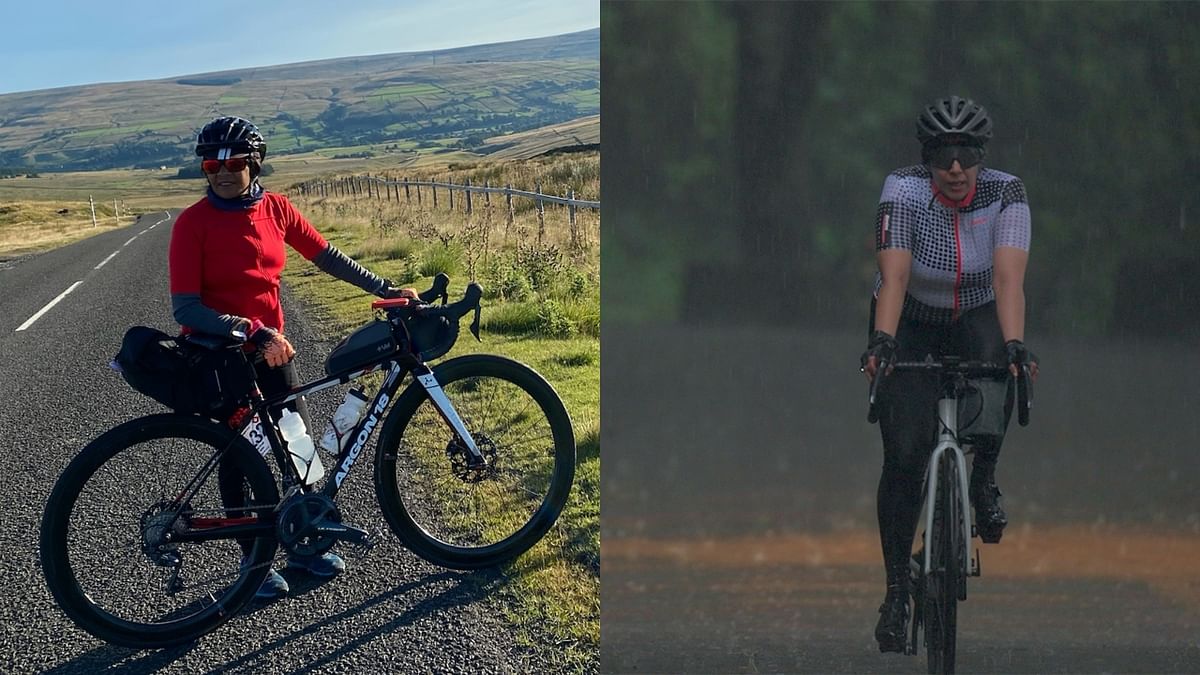 Women cyclists show the way