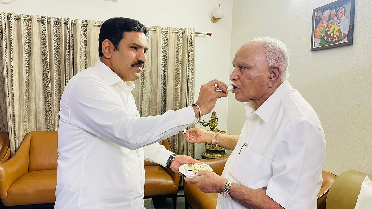 With eye on LS polls, BJP picks BSY's son Vijayendra as Karnataka chief