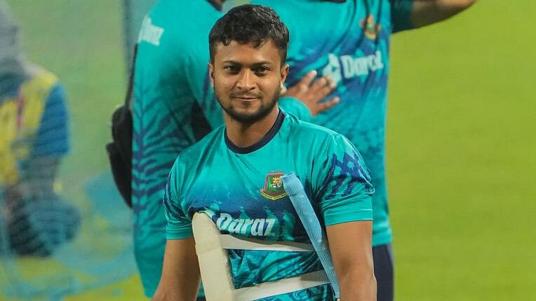 Shakib ruled out of Bangladesh's last World Cup match due to injury; Anamul Haque named replacement