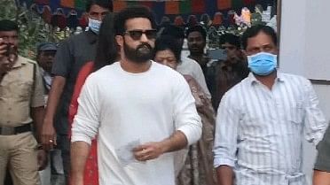 Jr NTR, family cast vote in Telangana Assembly elections