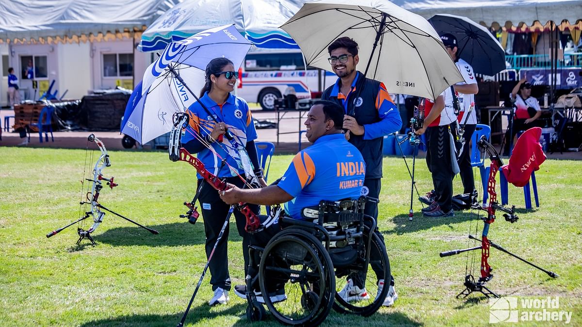 India win nine medals to top Asian Para Archery Championships