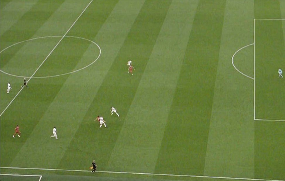 Luis Diaz's goal against Tottenham which was ruled offside by VAR.