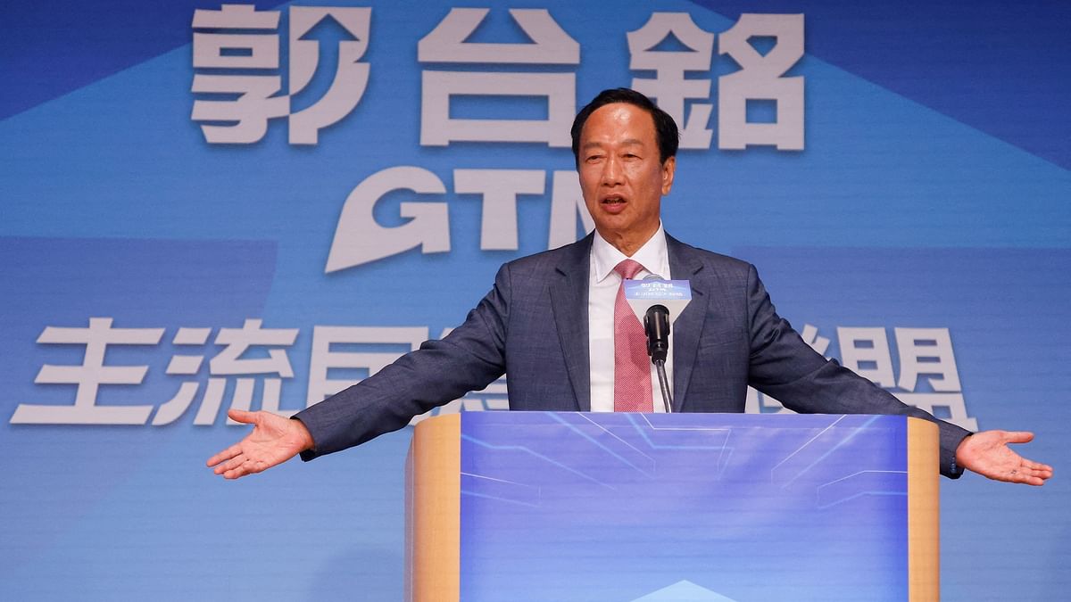 Foxconn founder Terry Gou qualifies to run for Taiwan president