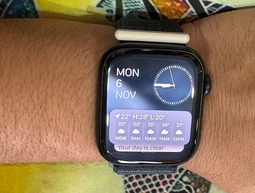 Smart Stack feature on Apple Watch Series 9.