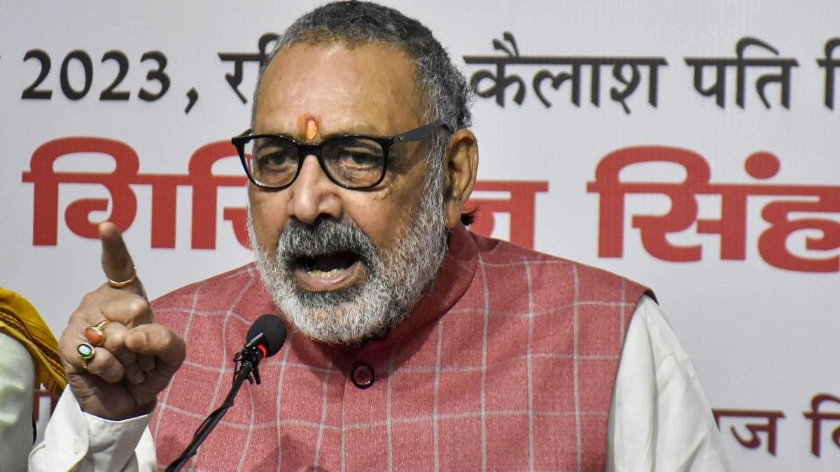 BJP leader Giriraj Singh.