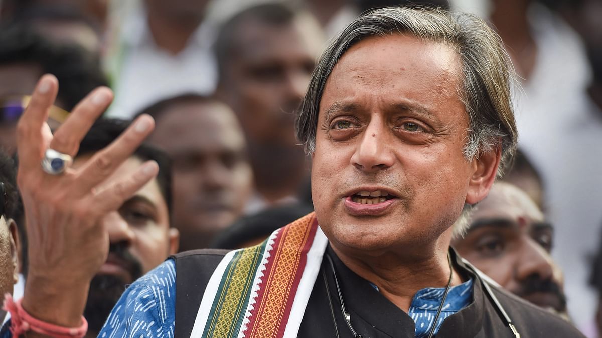 Centre should introduce laws to regulate ownership of news organisations, says Shashi Tharoor