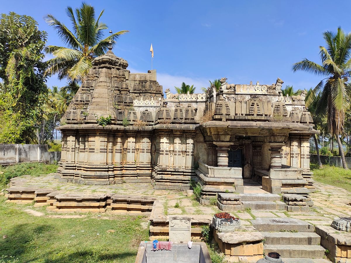 The Moole Shankareshwara temple at Turuvekere. Photos by author