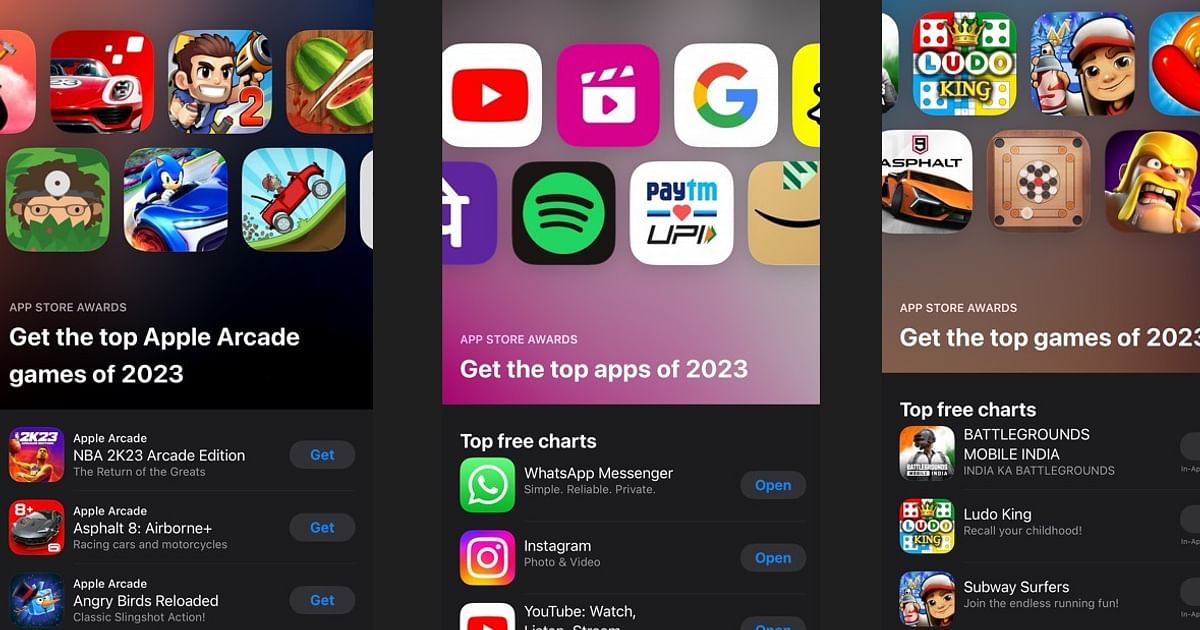 Apple revela quais foram os aplicativos e jogos mais populares na App Store  em 2023 