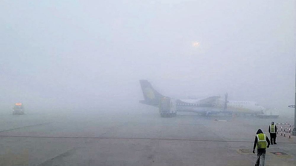 Two flights diverted, 30 delayed due to dense fog at Delhi airport