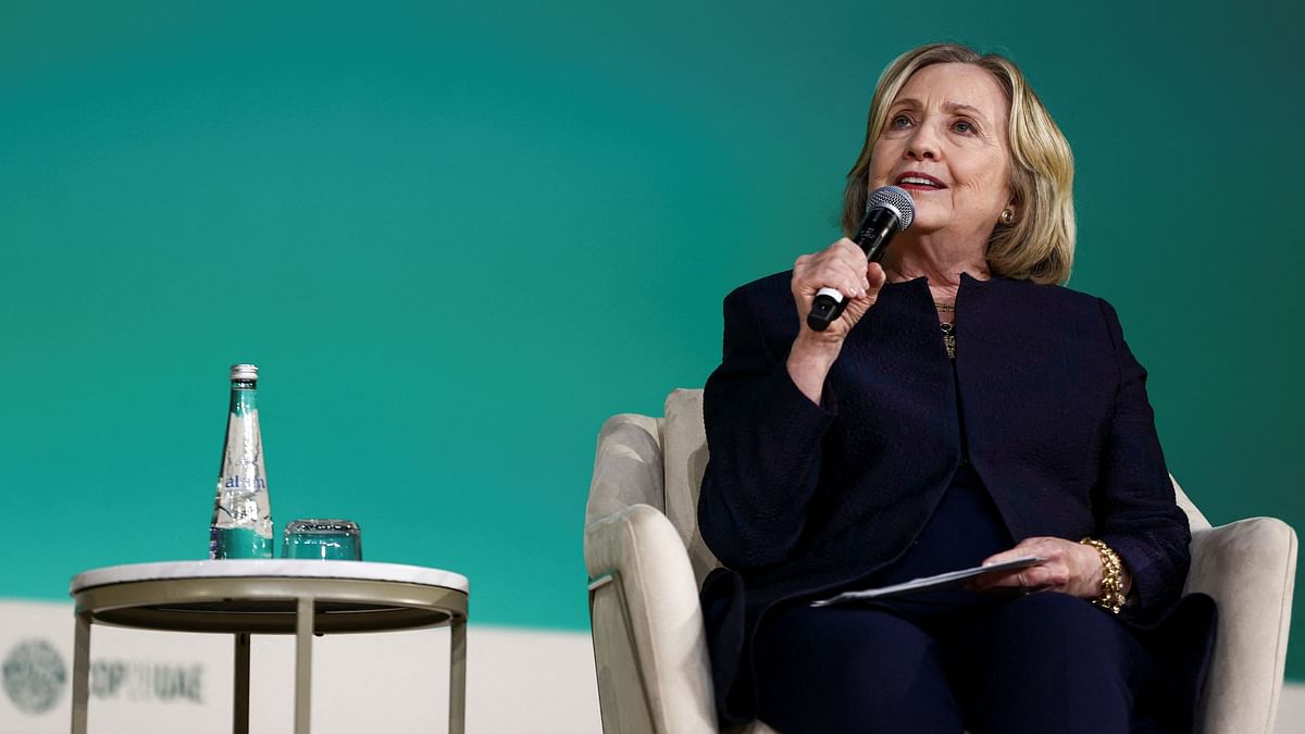 COP28: Hillary Clinton advocates climate resilience in India