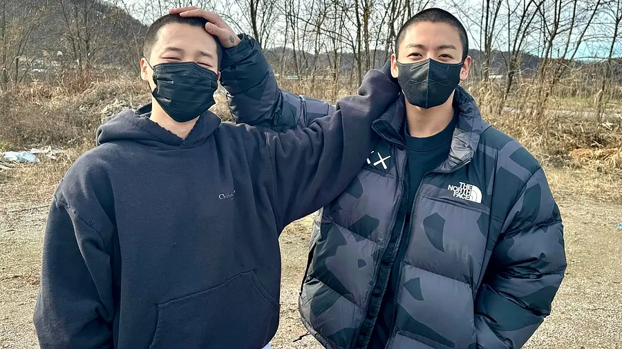 BTS' V writes to members Jungkook and Jimin, who begin military service