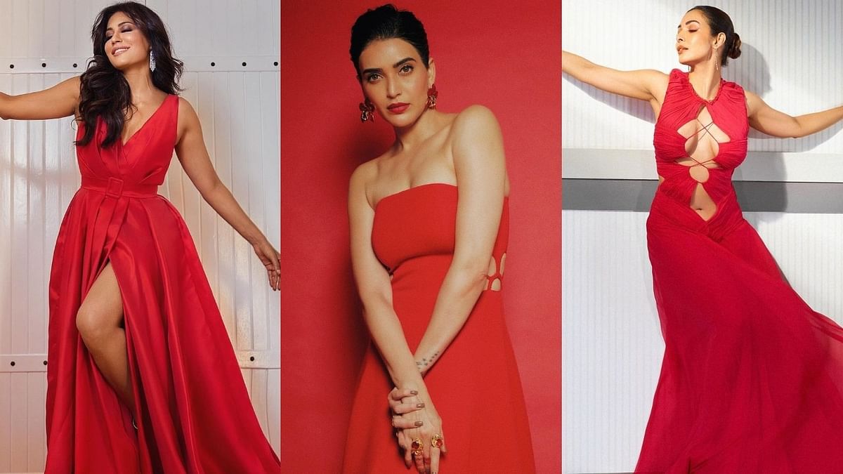 Christmas 2023: Divas in gorgeous red outfits