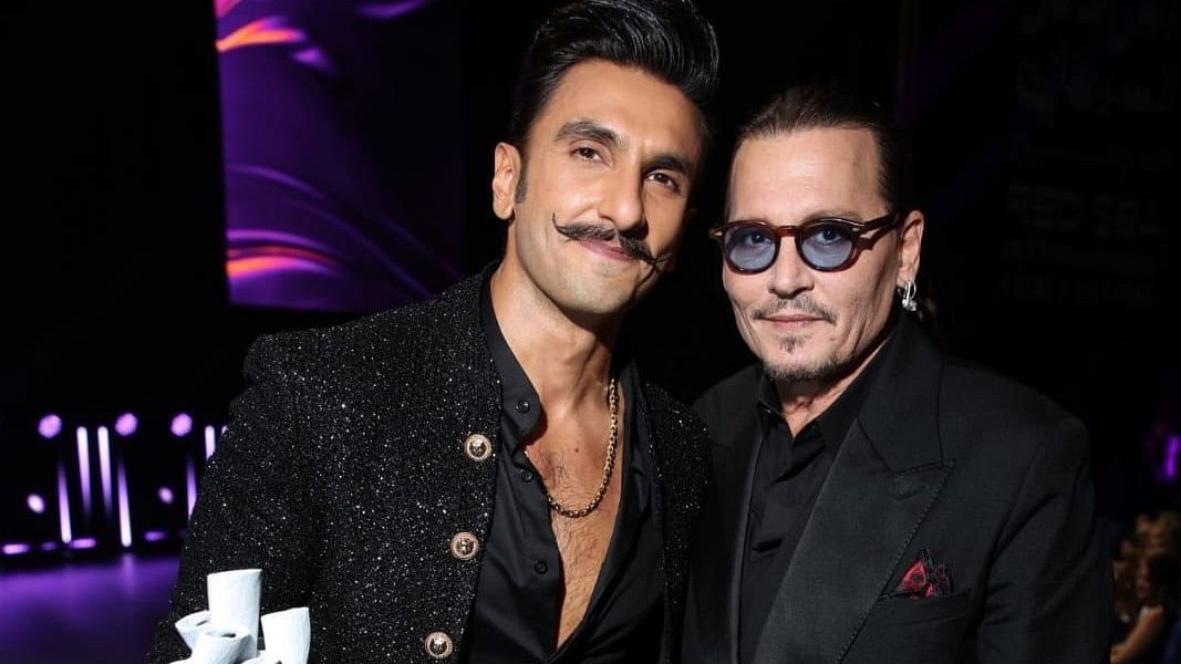 Ranveer Singh, Johnny Depp share a special moment at Red Sea International Film Festival