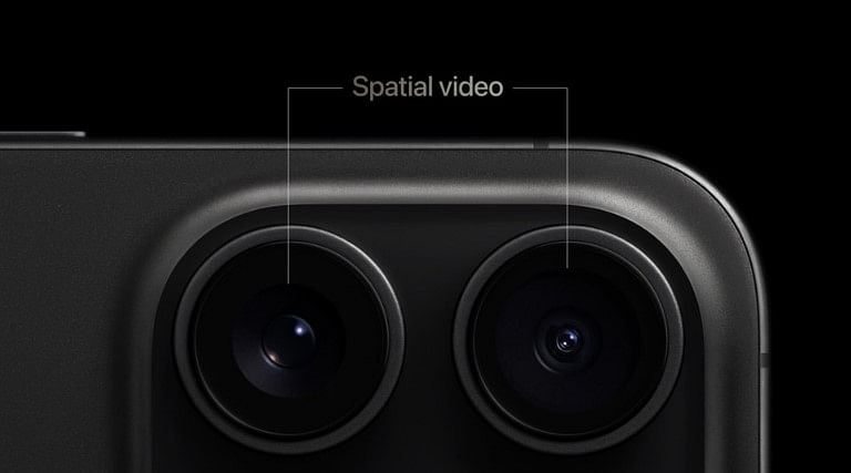 Spatial video will be recorded by ultra wide camera and main camera of the iPhone 145 Pro Max.