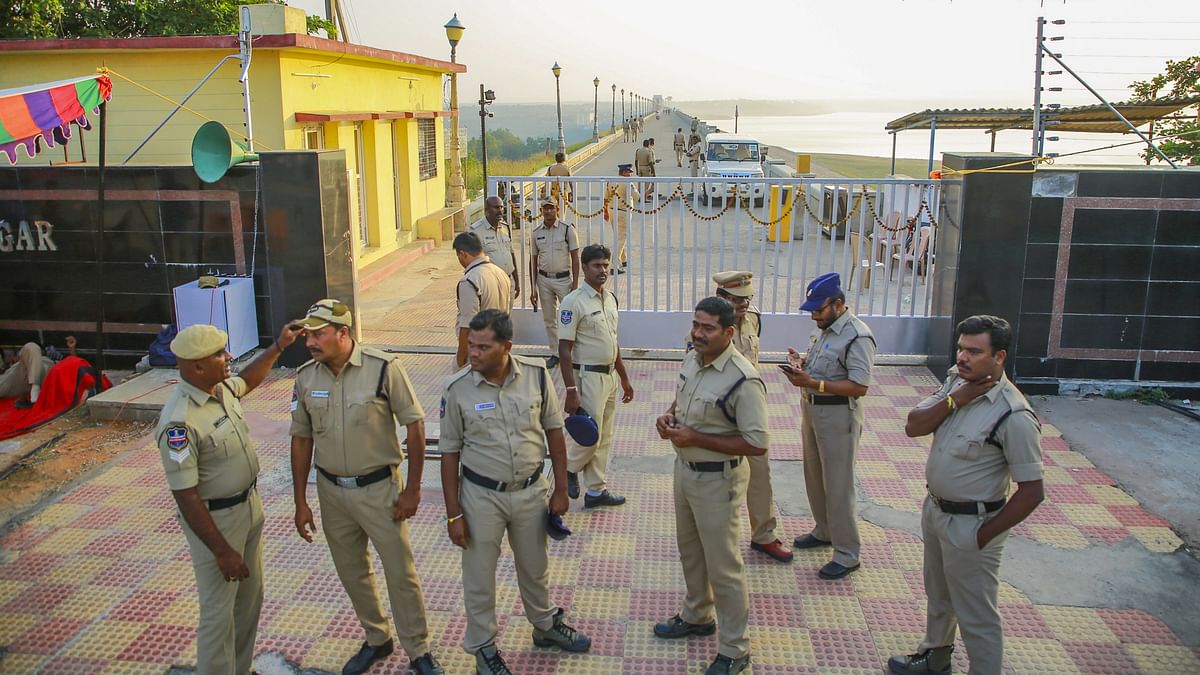 Nagarjuna Sagar dam row: Centre steps in, CRPF arrives at site