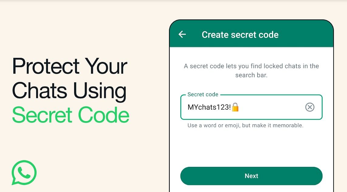 The new secret code features come to the messenger app.
