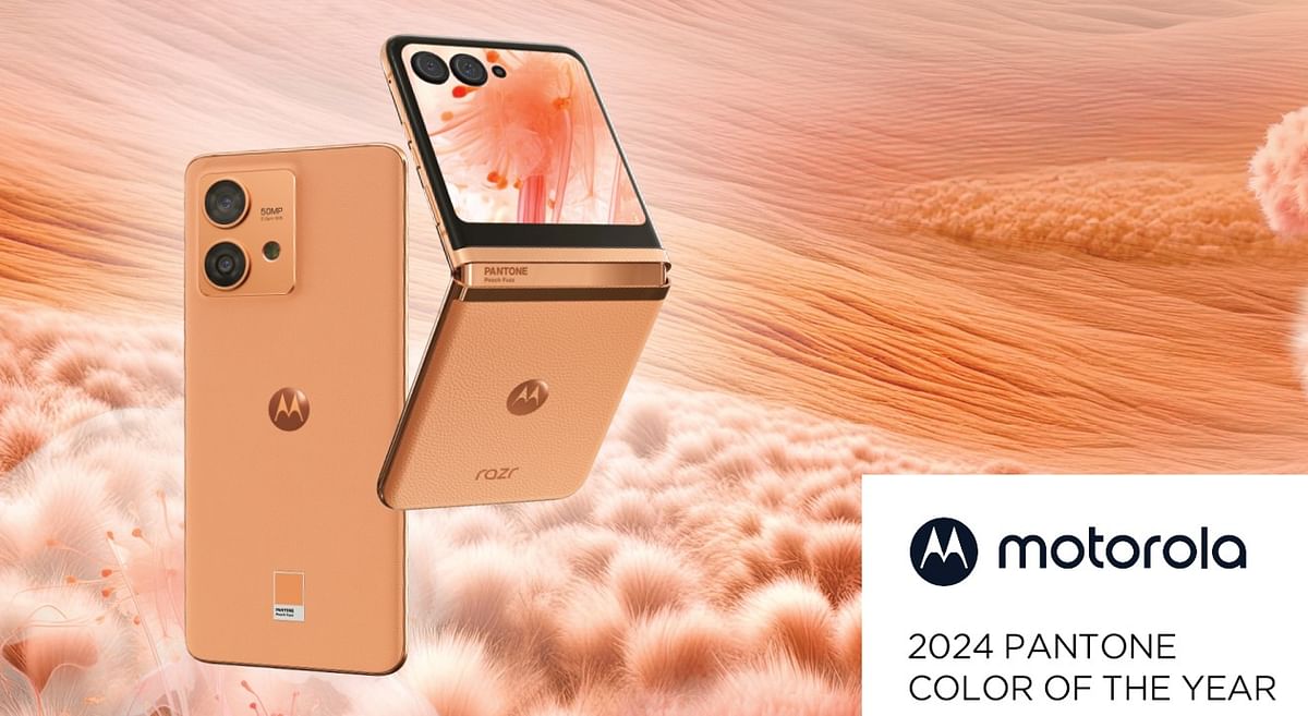 Motorola to bring edge40 neo and razr40 ultra in Peach Fuzz
