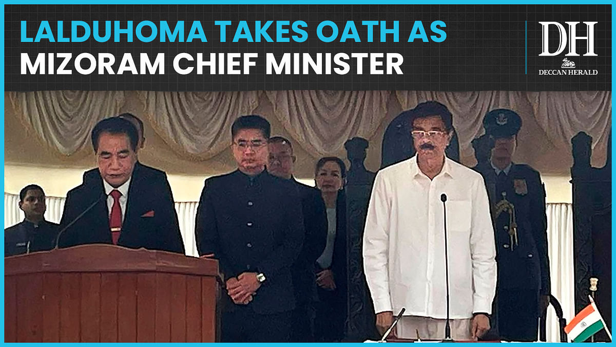 Mizoram gets its first non-MNF, non-Congress govt | Lalduhoma takes oath as Chief Minister