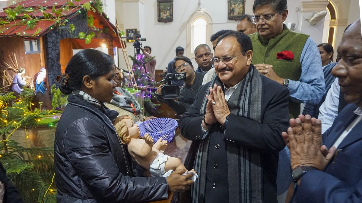 'Jesus Christ humanity's source of inspiration': BJP chief Nadda marks Christmas