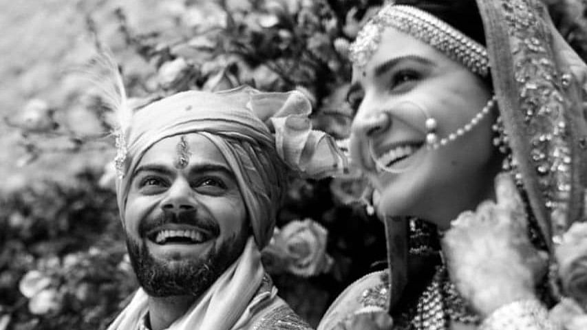 As Virat Kohli & Anushka Sharma celebrate 6 years of marriage, check out these adorable photos of the couple 