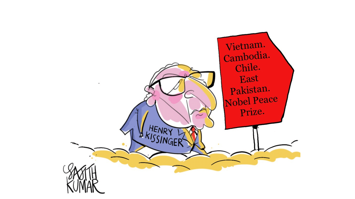 DH Toon | Kissinger's 'feats'