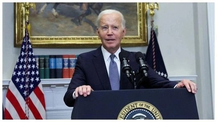 Who would lead if US stepped off world stage? asks Biden