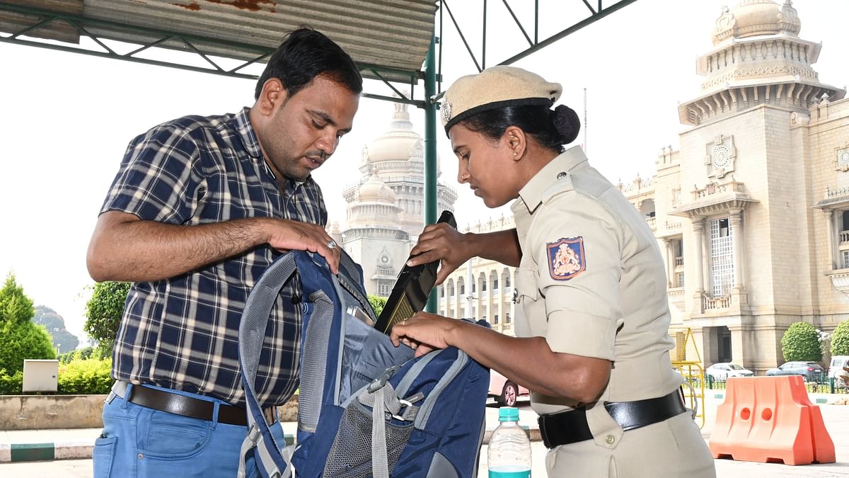 Adequate security in place at Vidhana Soudha; plan to enhance safety using technology