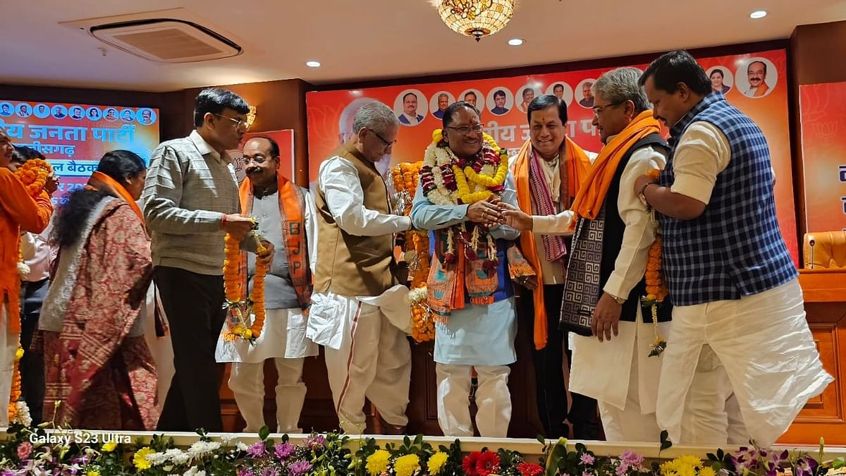 BJP picks Vishnu Deo Sai, a prominent tribal leader, as Chhattisgarh CM 