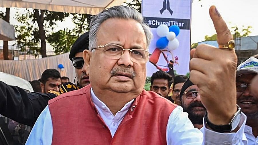 Former Chhattisgarh CM and BJP leader Raman Singh.