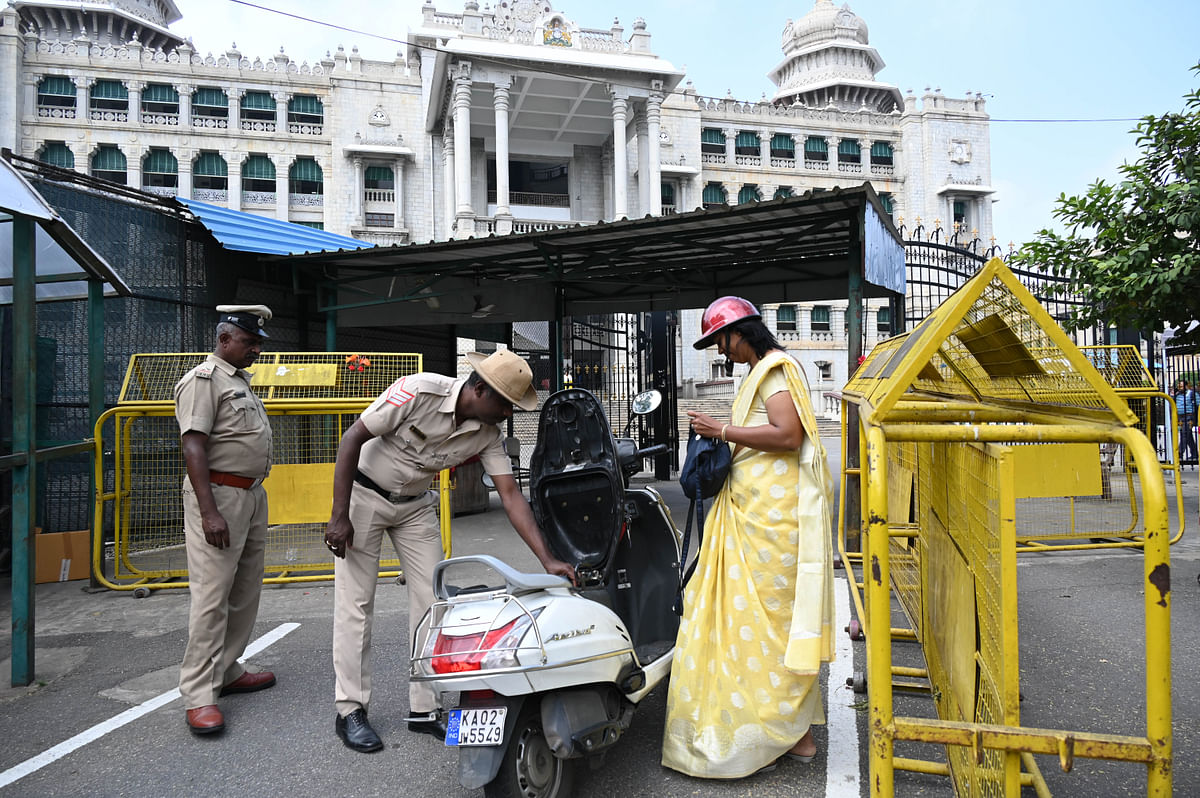 Police check visitors