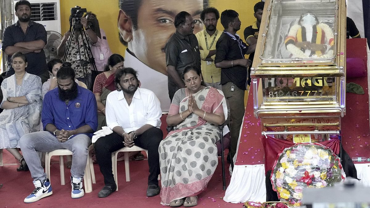 Vijayakanth Funeral: Sea of well-wishers pay their last respects 