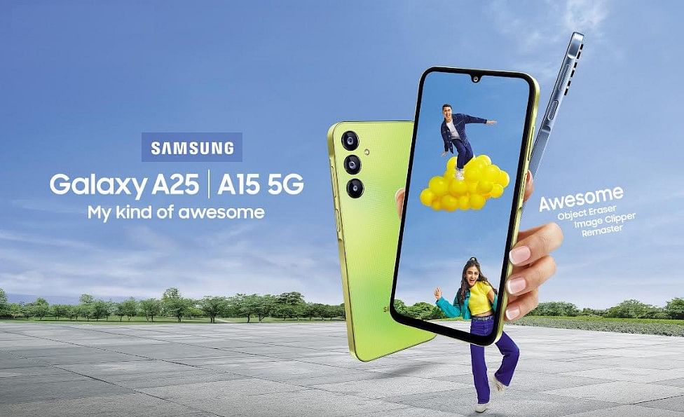 The new Galaxy A15 and A25 series.