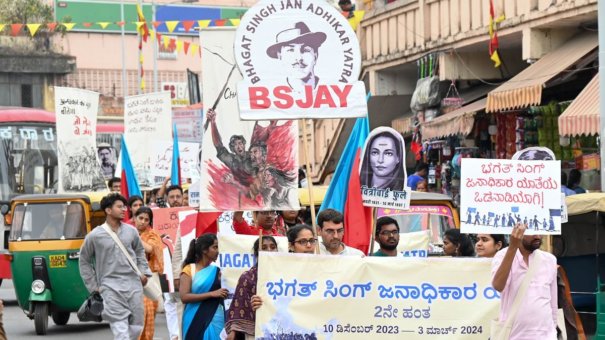 Yatra to carry Bhagat Singh’s legacy flagged off in Bengaluru