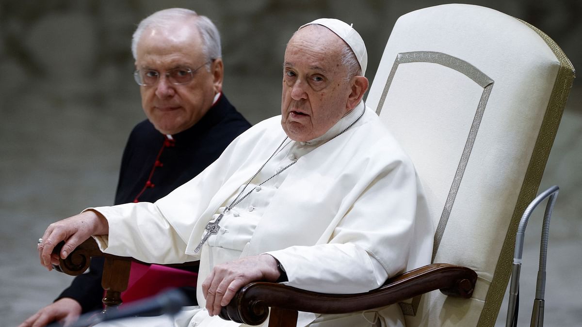 Ailing Pope Francis feeling 'much better', voice still weak 