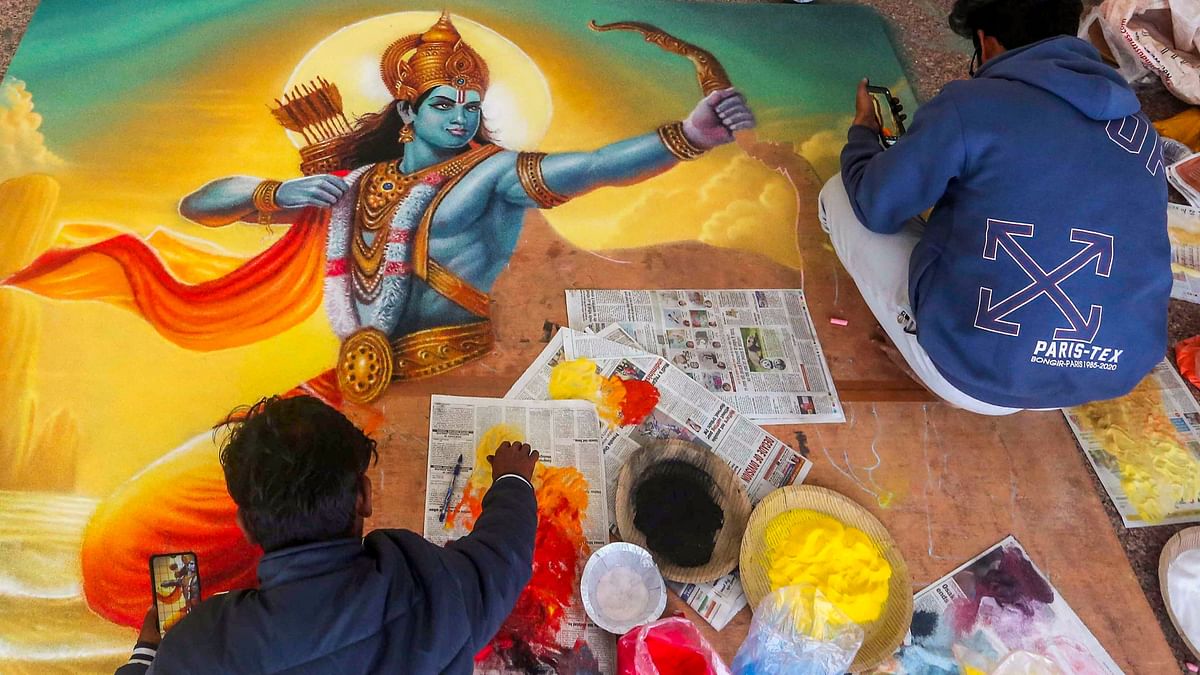 Ram Temple consecration ceremony: 5 Lord Ram Rangoli designs to try