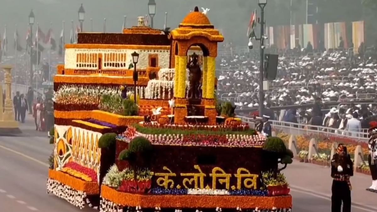 R-Day: Self-reliant 'Bharat', new Parliament building, Kartavya Path in CPWD tableau