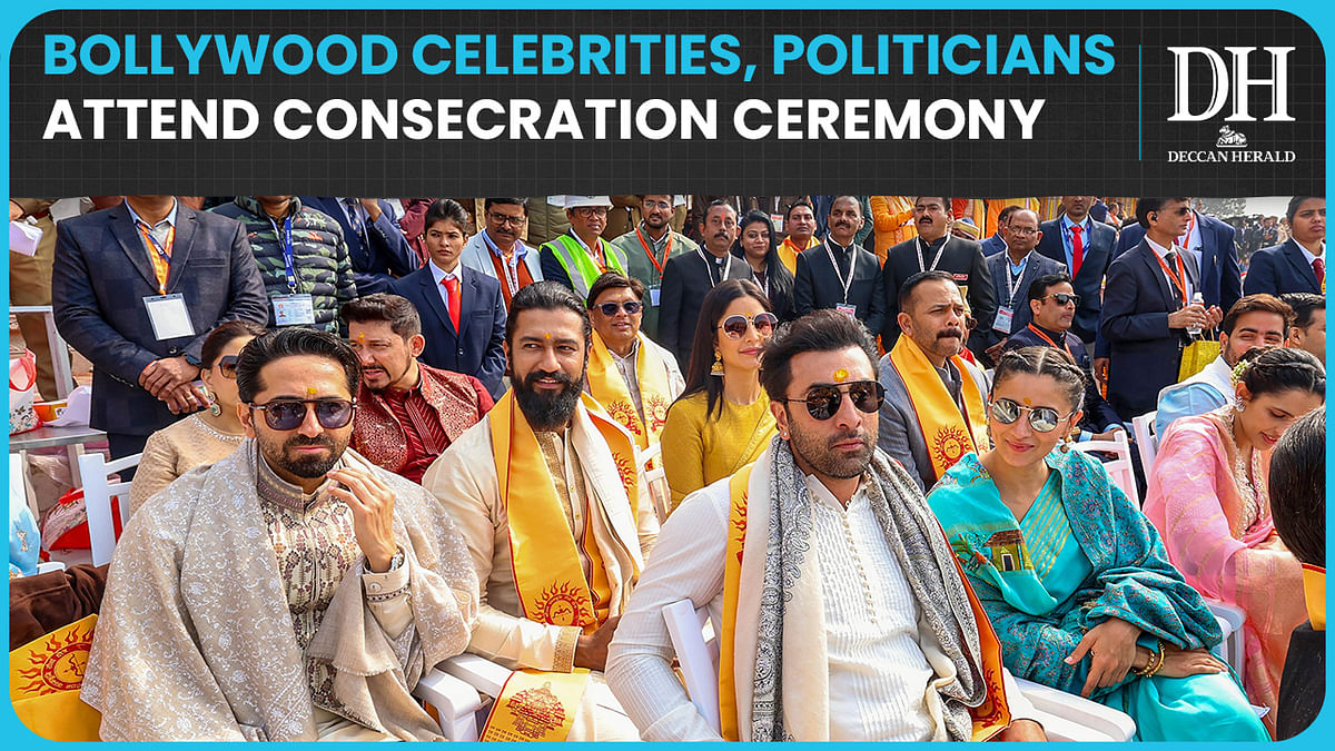 Ayodhya Ram temple consecration | Prominent personalities from across India attend ceremony