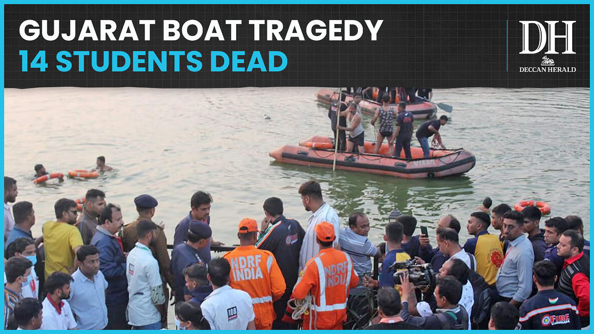 Gujarat boat tragedy: 14 students, 2 teachers die as boat overturns in Vadodara