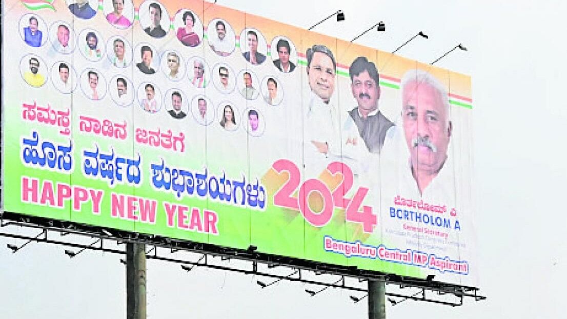 Illegal flexes, banners continue unchecked
