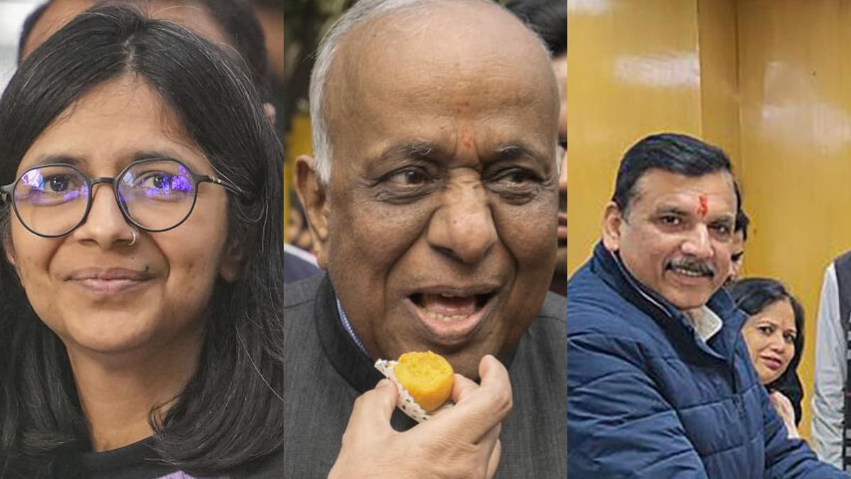 AAP's Rajya Sabha candidates Swati Maliwal, N D Gupta, Sanjay Singh file nominations