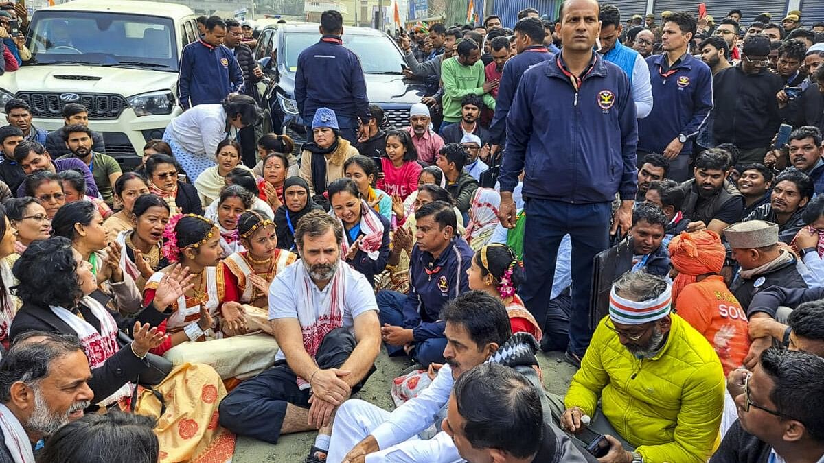 Rahul Gandhi’s yatra runs into rough weather in east India