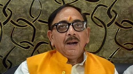 Union Minister of Heavy Industries Mahendra Nath Pandey.