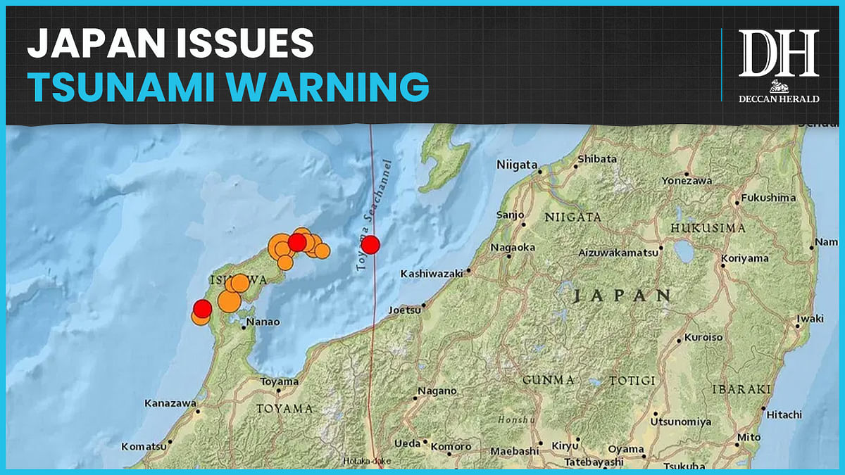 Japan issues tsunami warning | 7.6 magnitude quake leaves six buried alive