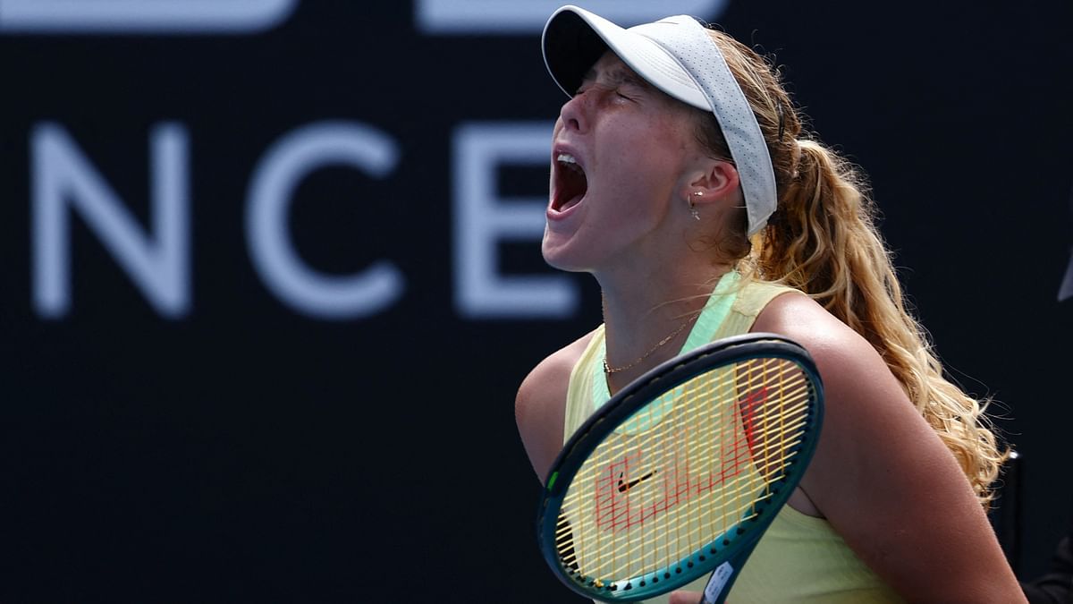 Mirra Andreeva says plans to frame Murray's praise after Melbourne fightback
