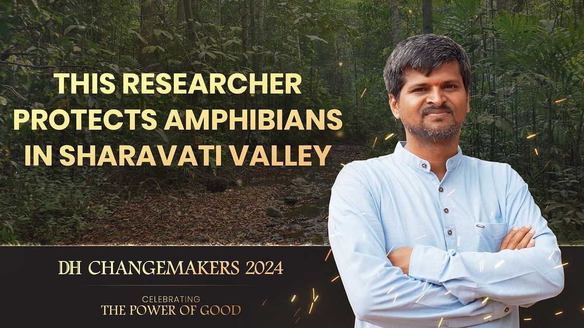 DH Changemakers 2024 | Girish Janney | This researcher protects amphibians in Sharavathi valley