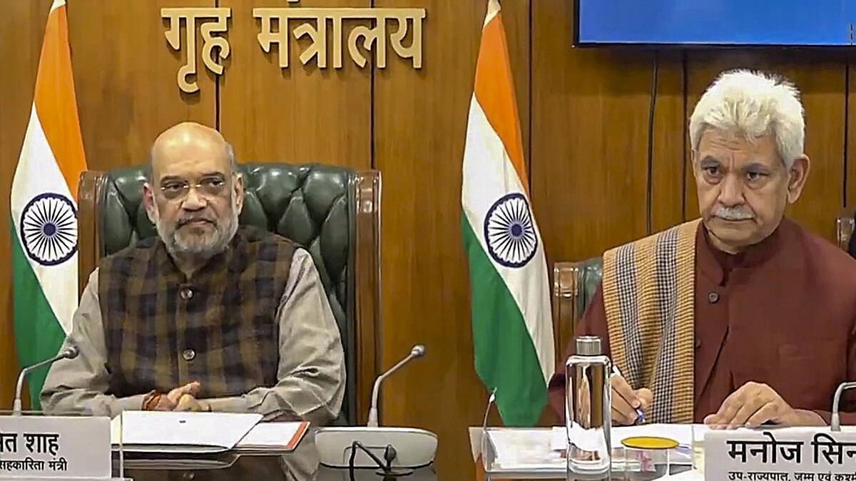 Amit Shah reviews security situation in Jammu & Kashmir, instructs security forces to toughen counter-terrorism ops