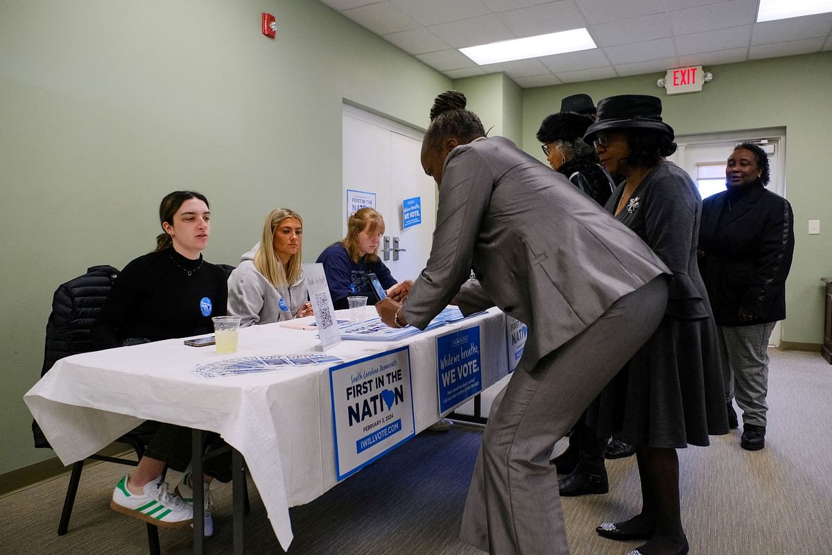 Democrats kick off get out the vote efforts in South Carolina.