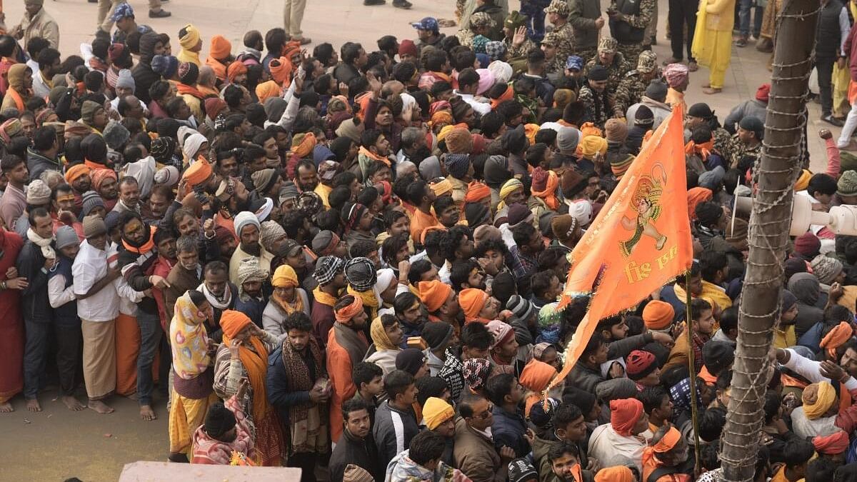 Devotees queue up in droves as Ayodhya Ram temple opens doors for public