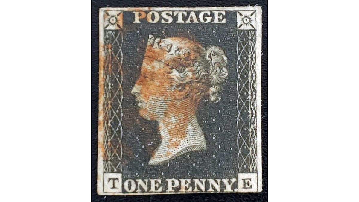 First piece of mail sent using Penny Black stamp could be sold for $2.5 mn