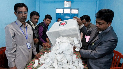 Bangladesh's main Opposition BNP rejects Sunday's 'dummy polls', demands fresh elections